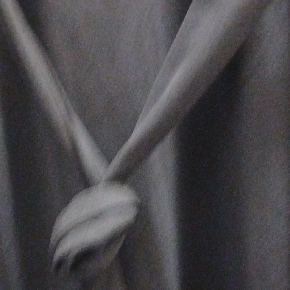 BloomChic Black Long Sleeve Dress with Pearl Accents - Picture 4 of 12